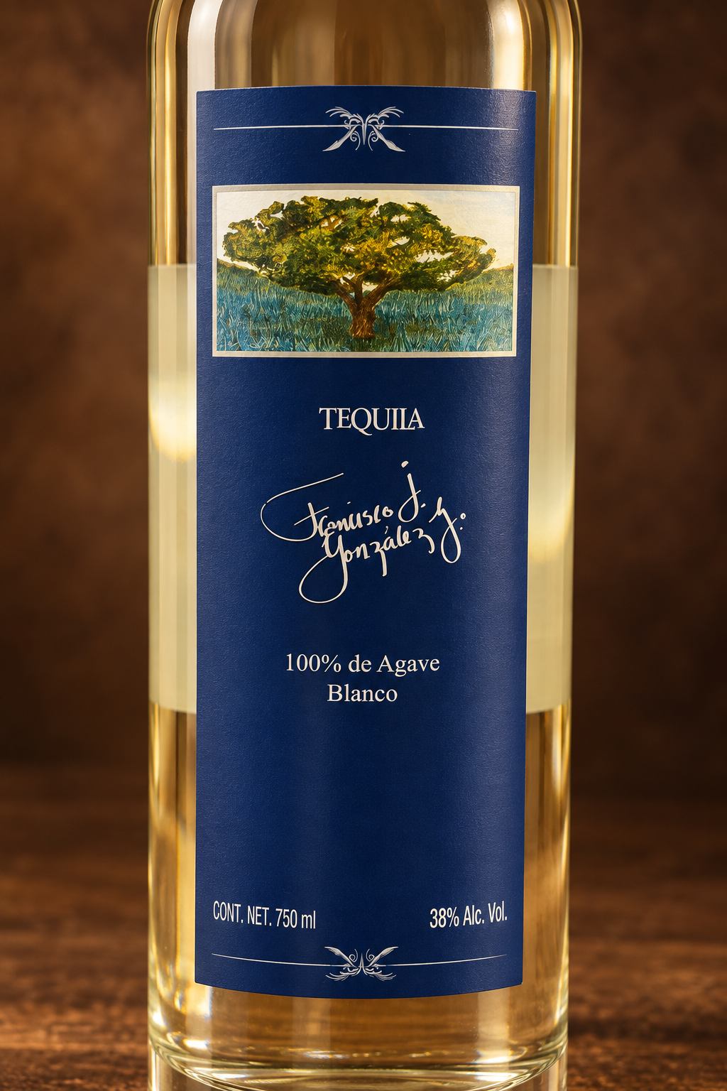 Tequila Francisco González Blanco 750 ml
