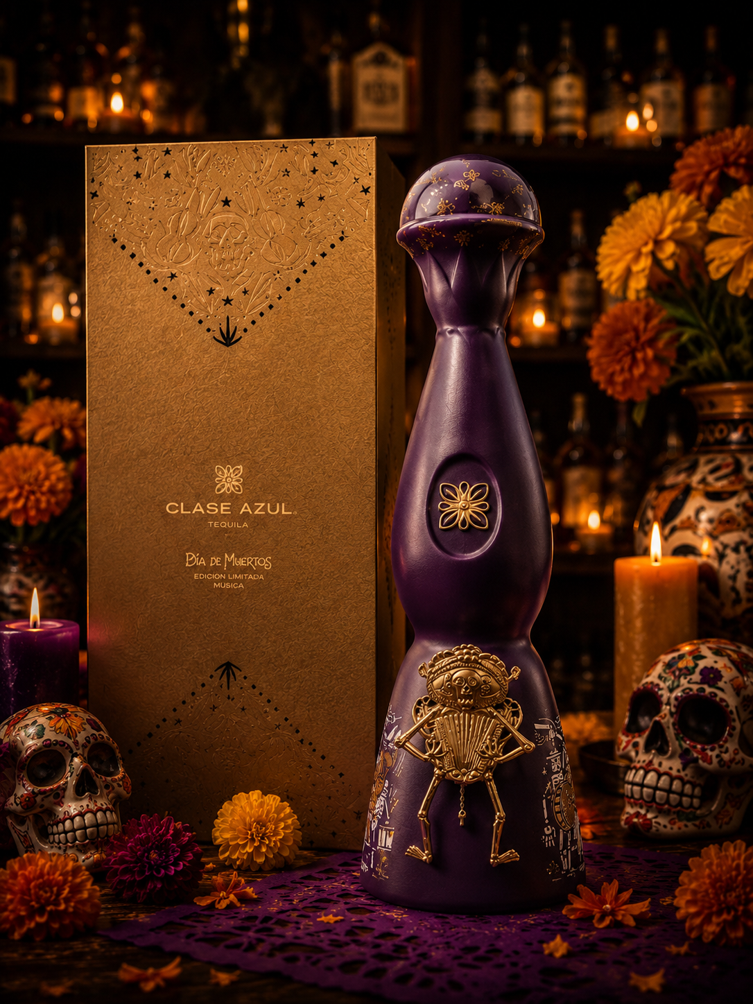 Tequila Clase Azul Día de los muertos Extra Añejo 750 ml
