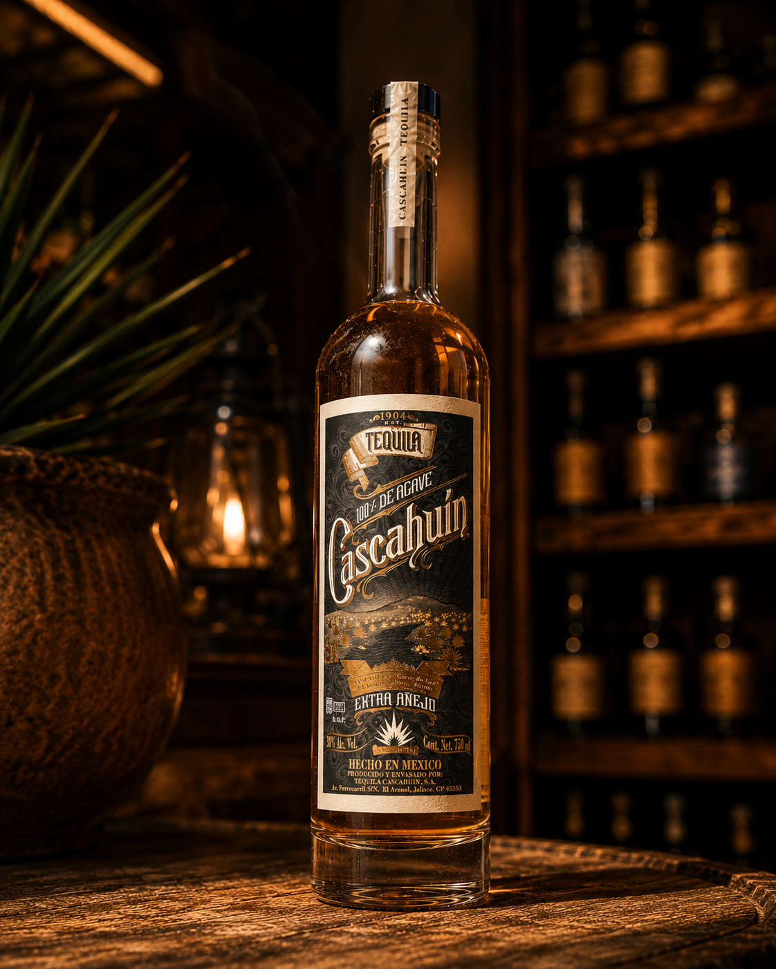 Tequila Cascahuín Extra Añejo 750 ml