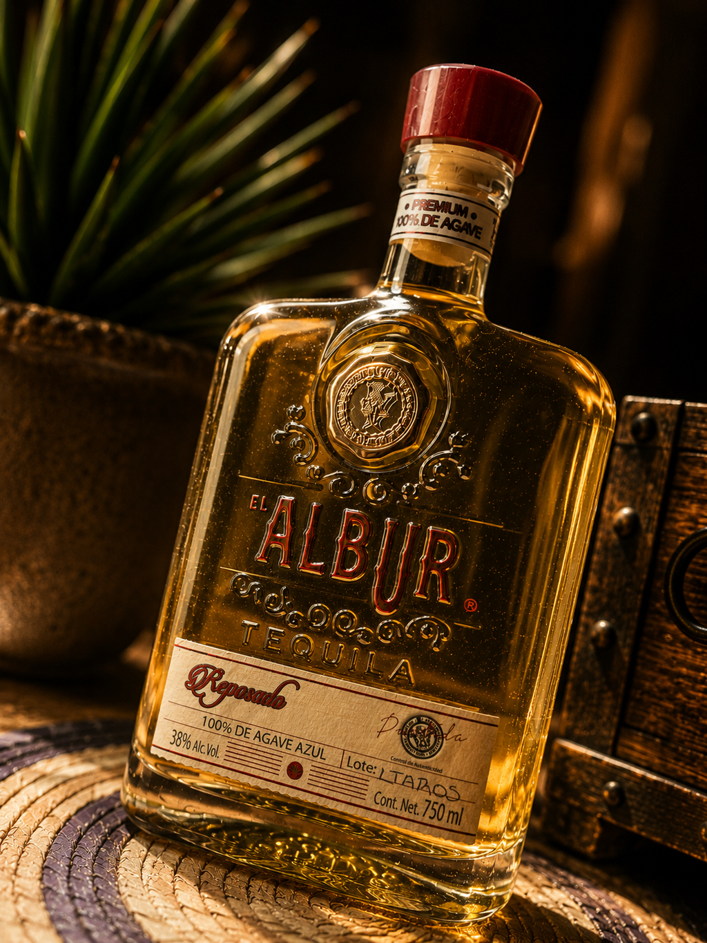 Tequila Albur Reposado 750 ml