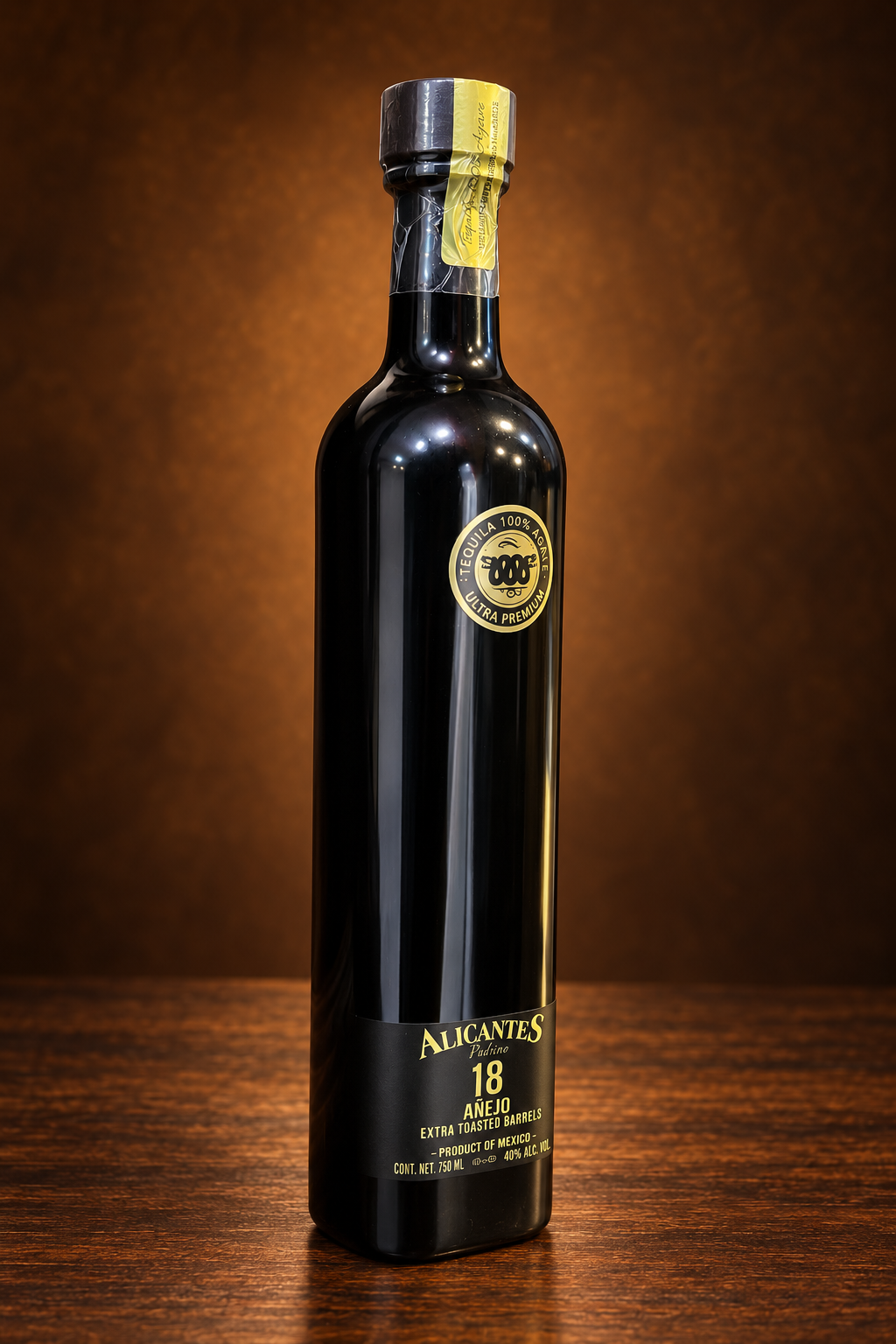 Tequila Alicantes 18 Extra Toast Barrel Añejo 750 ml