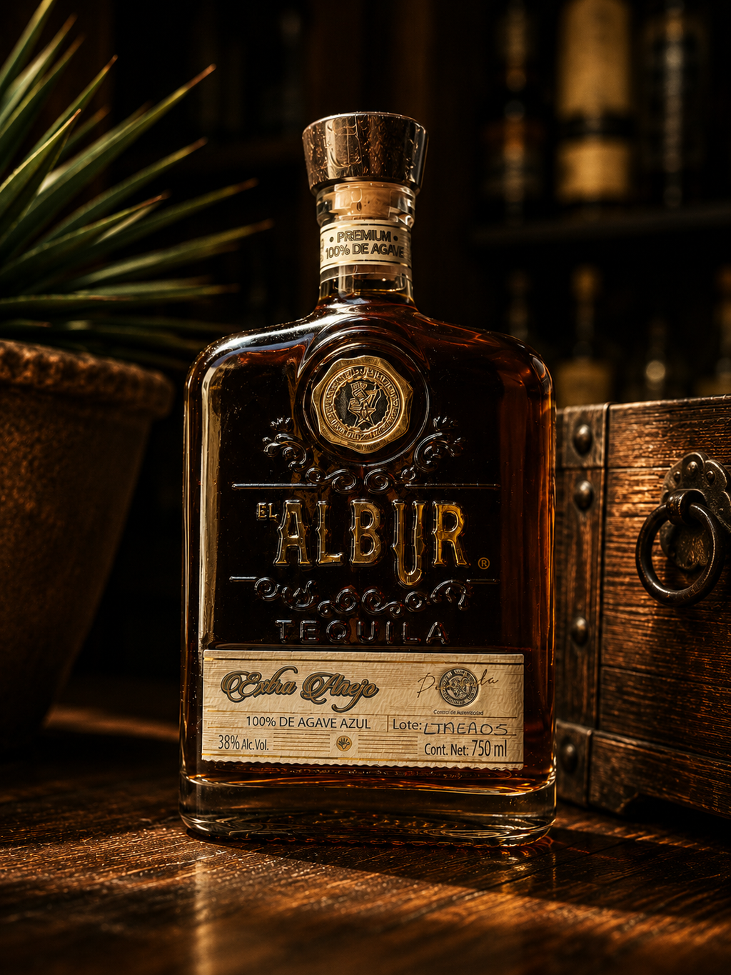 Tequila Albur Extra Añejo 750 ml