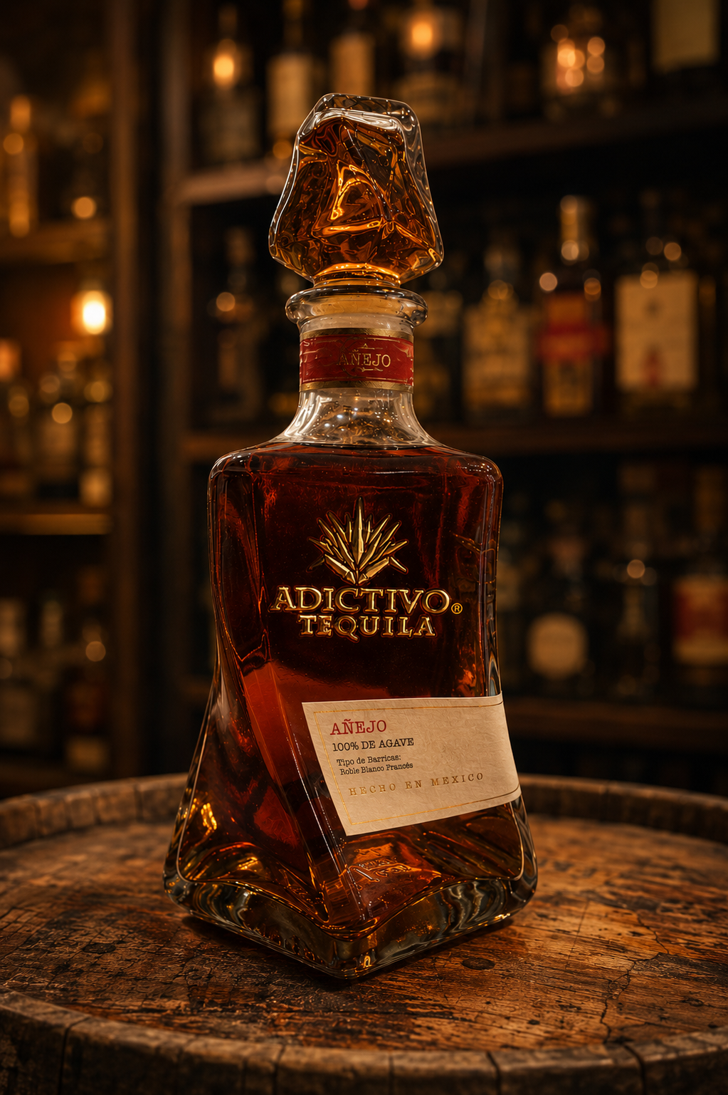 Tequila Adictivo Añejo 750 ml