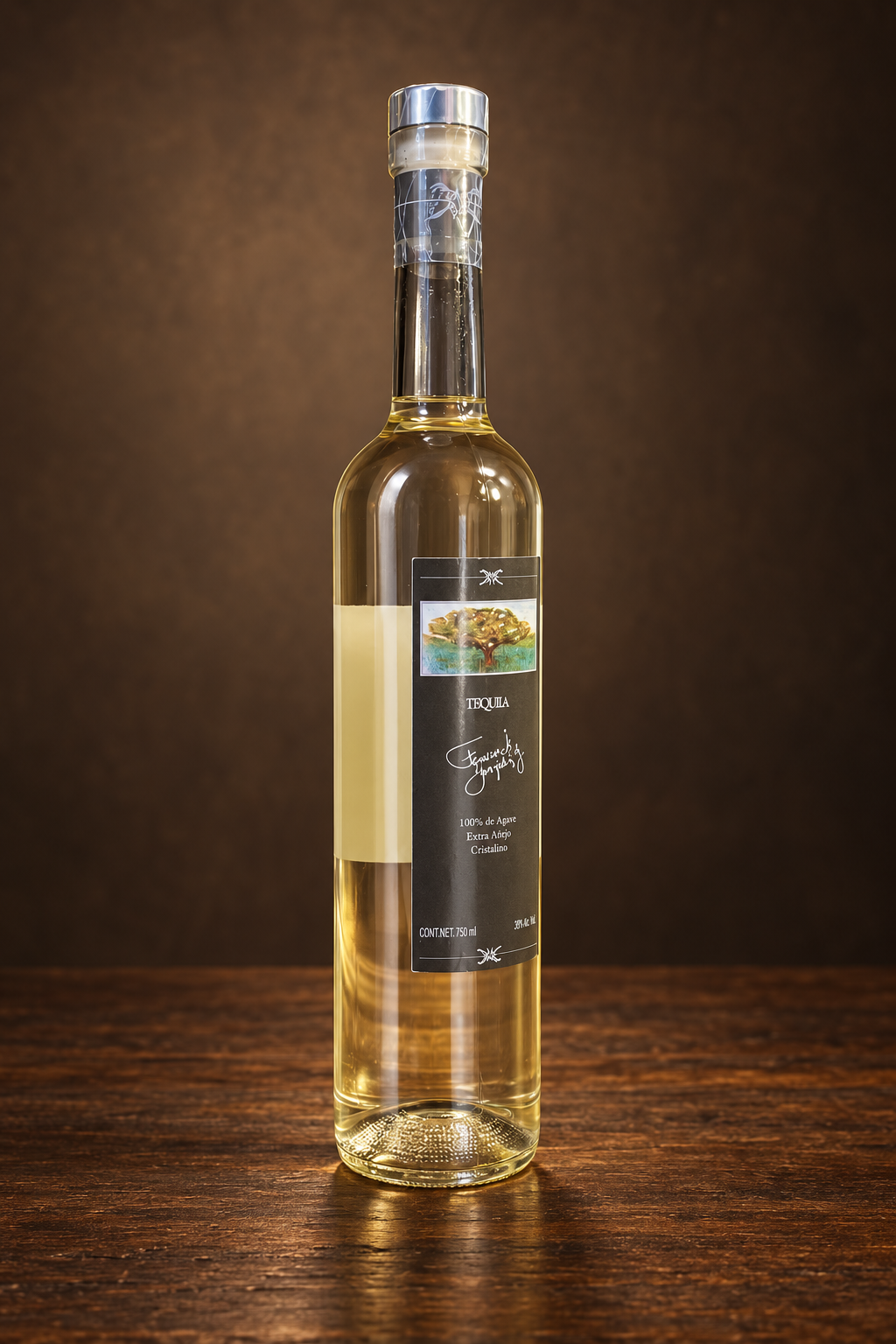 Tequila Francisco González CRISTALINO 750 ml