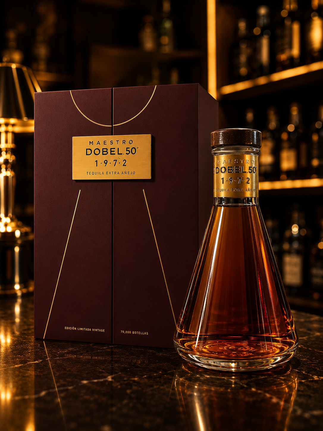 Maestro Dobel 50 edición 1972 Extra Añejo