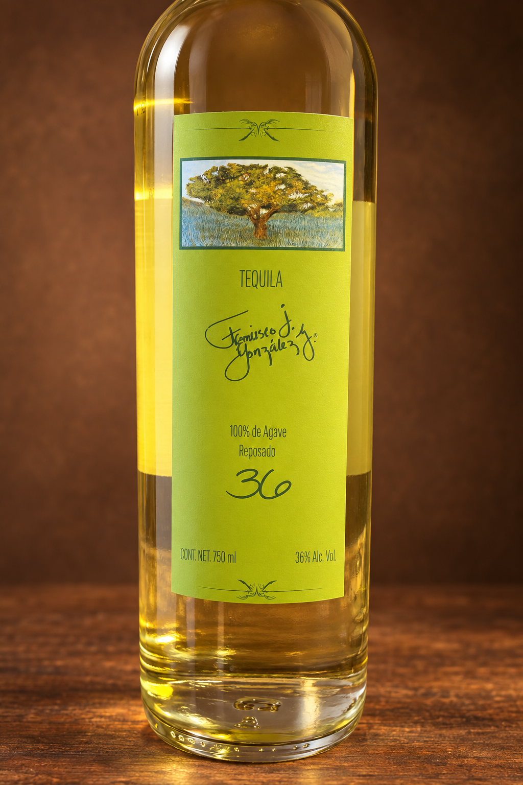 Tequila Francisco González Reposado 36% 750 ml