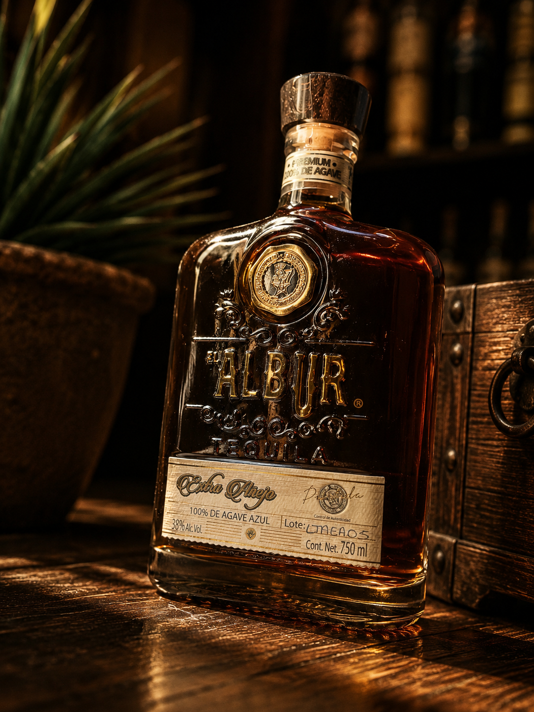 Tequila Albur Extra Añejo 750 ml