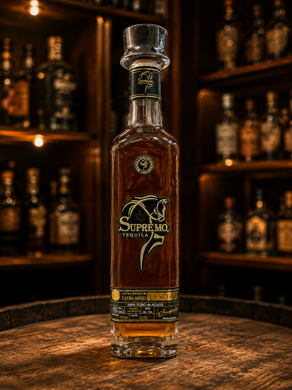Tequila Supremo Tesoro Extra Añejo 750 ml