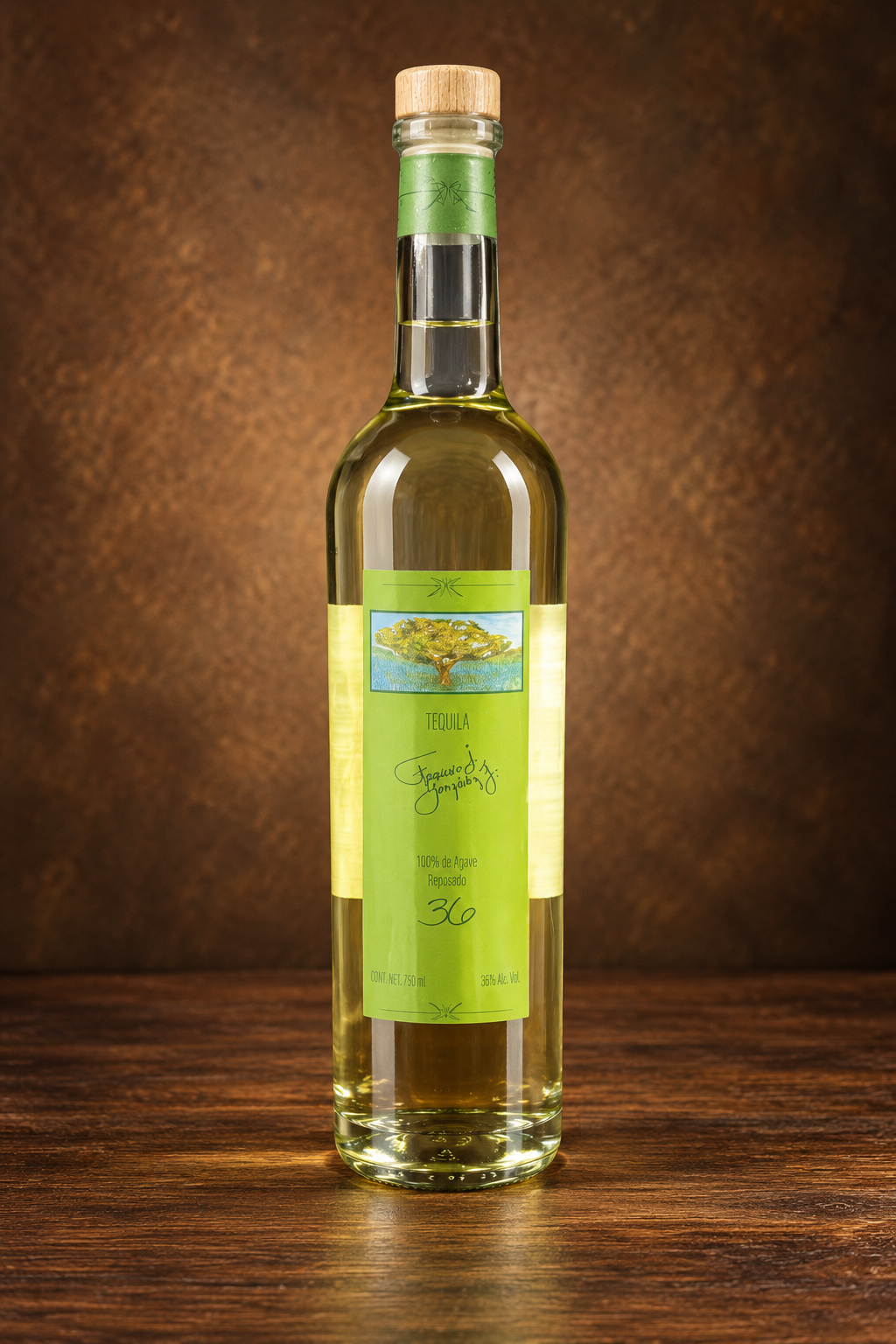 Tequila Francisco González Reposado 36% 750 ml