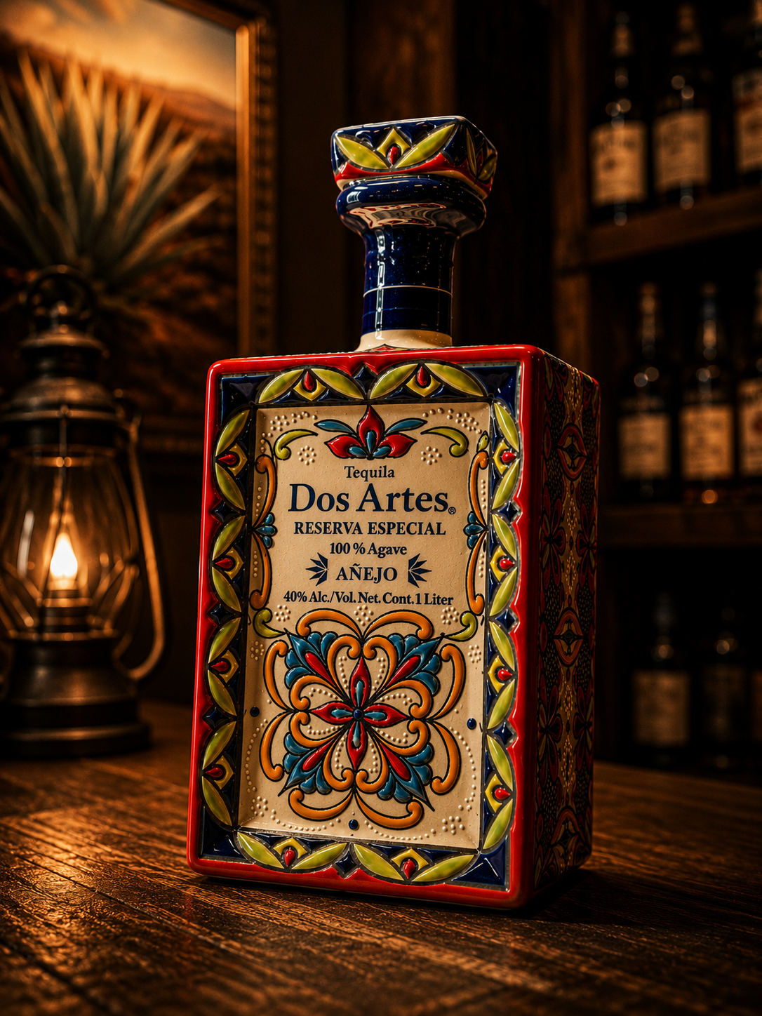 Tequila Dos Artes Añejo 1000 ml