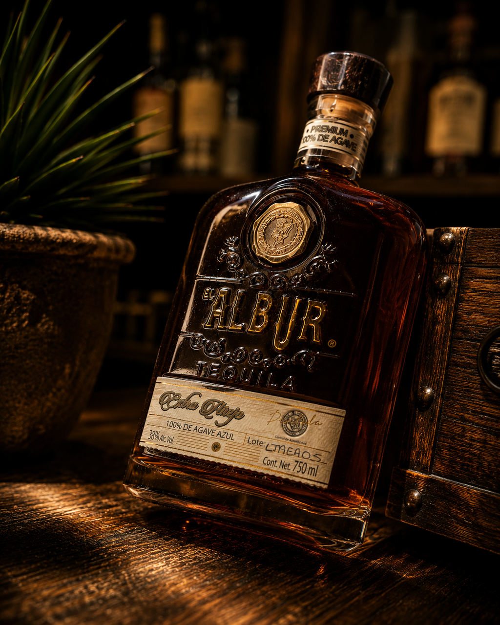 Tequila Albur Extra Añejo 750 ml