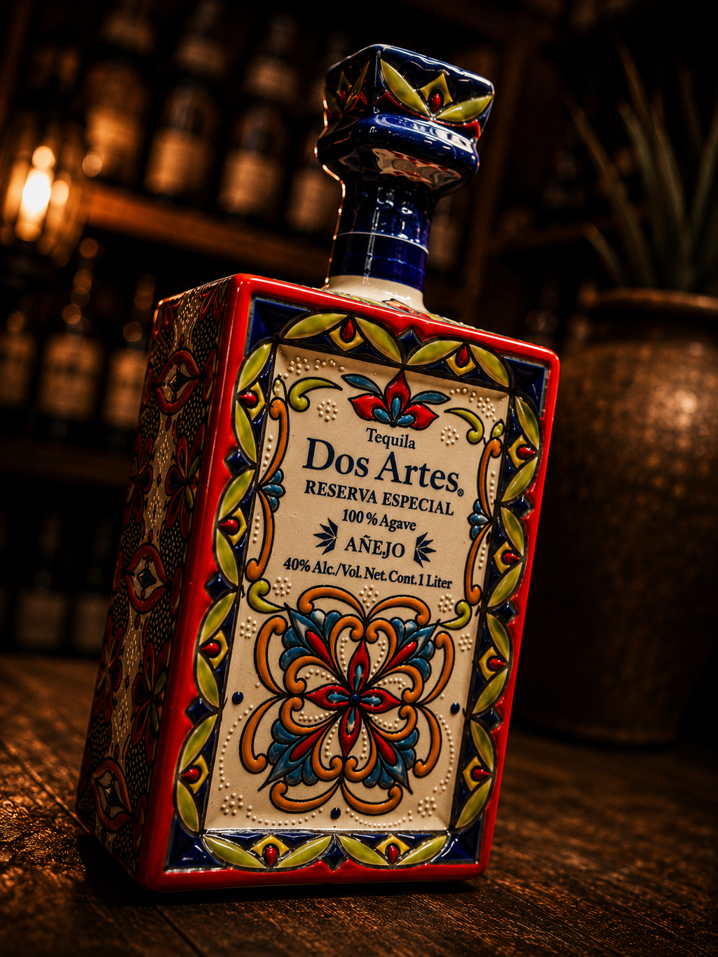 Tequila Dos Artes Añejo 1000 ml